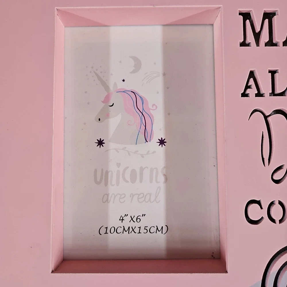 Unicorn Hanging Picture Frame 